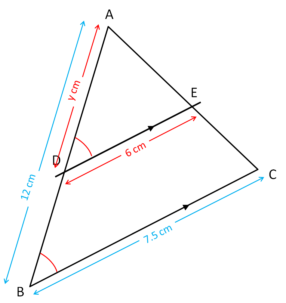 Similar Triangles And Parallel Lines Worksheet From Edplace