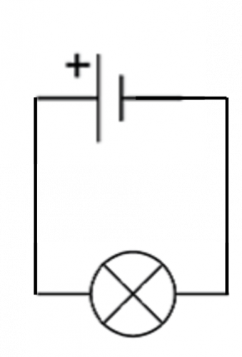 simple circuit with bulb